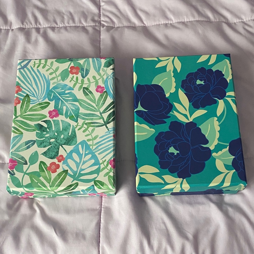 Set of 2 Decorative Boxes